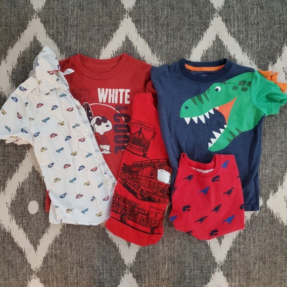 Carter/'s Baby Boys/' Toddler 2 Pieces Short Sleeve Shirt 2T,3T,4T,5T NWT!!